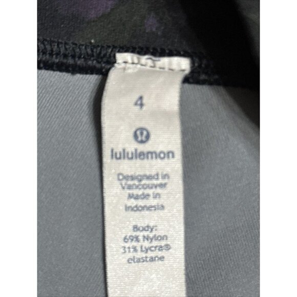 lululemon L71 Frozen Flourish Multi Wunder Under Crop LeggingFloral Print 4 - Picture 4 of 7